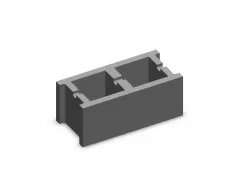 Concrete block for models
