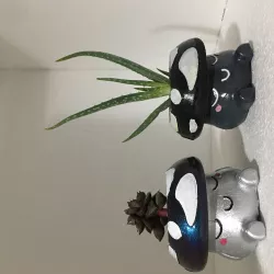 cute mushroom planter pot