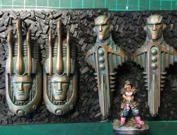 Fallout Art Deco Statues