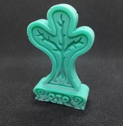 Fantasy gravestone tree