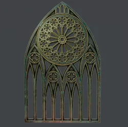 Gothic Tracery Window