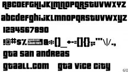 GTA Alphabet