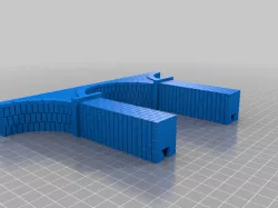 HO Scale Arched Stone Bridge