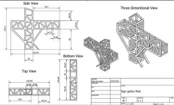 Sign Gantry