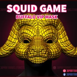 Squid Game Buffalo Vip Mask