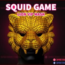 Squid Game Mask - Vip Eagle Mask Cosplay 3D model 3D printable