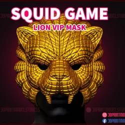 Squid Game Lion Vip Mask