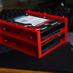 Stackable HDD tray