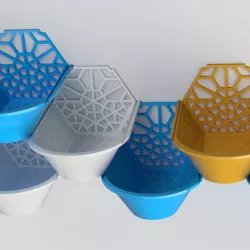 stackable hex drawer