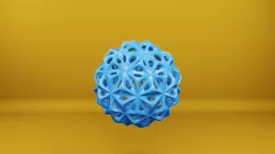 Star Ball - Starfish, Geodesic, Parametric, Ocean, Cool prints, Art, Fun toys