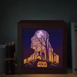 star wars lamp ligth box
