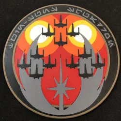 Star Wars Twin Suns Squadron Unit Patch Coaster