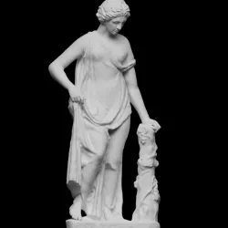 Statue of a Nymph or Maenad said Bacchante