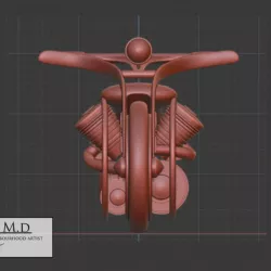 SteamPunk Motorbike