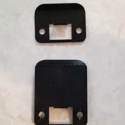 Strike Plate (Parametric - Fusion 360)