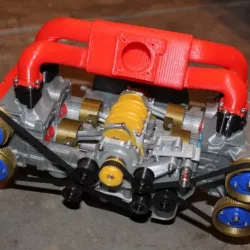 Subaru EJ20 Cutaway model