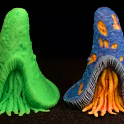 Tabletop plant: "Baleen Mushroom" (Alien Vegetation 42)