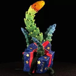 Tabletop plant: "Christmas Plant 2021" (Alien Vegetation 39)