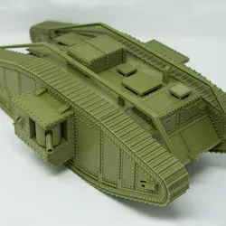 Tank - 1:24 Scale WW1 British Landship