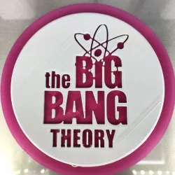 The Big Bang Theory drink-coaster