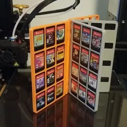 "The Big Book" Foldable Nintendo Switch Game Cartridge Case V10.1