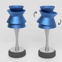 The Crazy Led Lamp