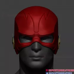 The Flash Helmet - The Flash Season 5 Cosplay
