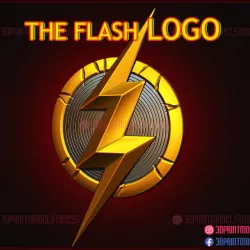 The Flash Logo - The Flash Movie 2022 Cosplay