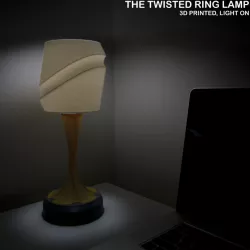 The Twisted Ring Lamp