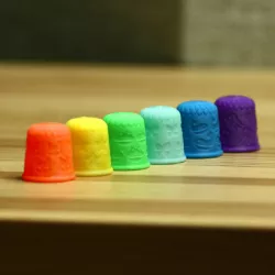 Thimble - rainbow set
