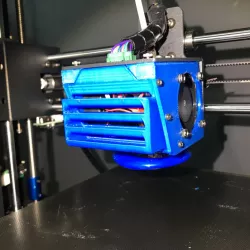 Thing ico Anycubic I3 Mega Improved Hotend Fanbox (also S, BLTouch & E3DV6 versions)