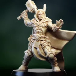 Thor god viking barbarian