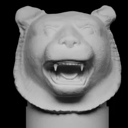 Tiger Head from the Old Summer Palace