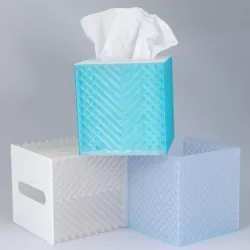 Tissue Cubes // Facial Tissue Box Covers (or Regular Boxes)