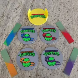 TMNT Coaster Set