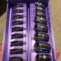 Torx socket/bit set (17-pc)