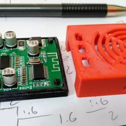 TPA3110 Bluetooth Amplifier enclosure