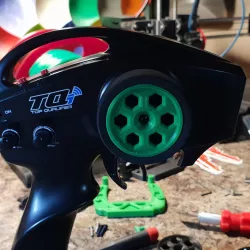 Traxxas TQi wheel (no supports)