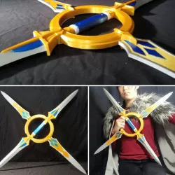 Trevor Belmont's Cross Boomerang Weapon - Castlevania Season 4