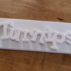 Turnip Sign