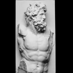 Upper body of giant, Klytios (?)