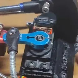 Vertical Servo Mount for AR60 Axles - Sporty Version