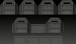 Warhammer 40k - Full Aegis Defence Line Set