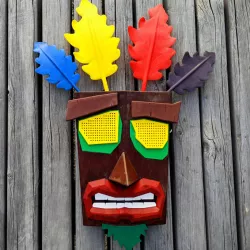 Wearable Aku Aku Mask
