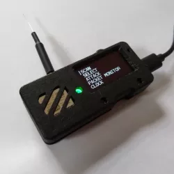 Wearable DSTIKE OLED Wifi Deauther MiNi Enclosure (EPS Model)