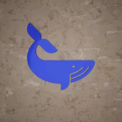 Whale Whale Keychain