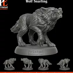 Wolf Snarling 1