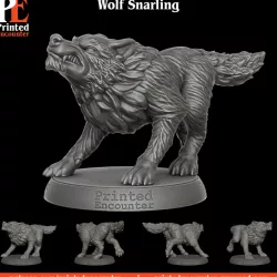 Wolf Snarling 2