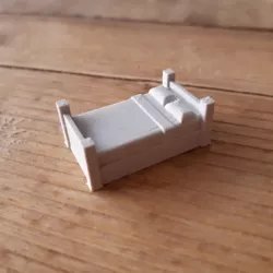 Wooden Bed