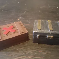 Zombicide 2 - Pimpweapon and Objective Crates